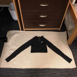 GymShark Vital Long Sleeve Crop Top